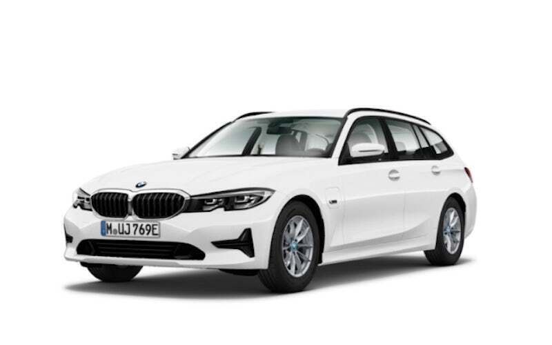 Weiss Gebraucht 2022 BMW 320e Sport Line Kombi | 29.950 € (Superpreis) - Bild 1/4