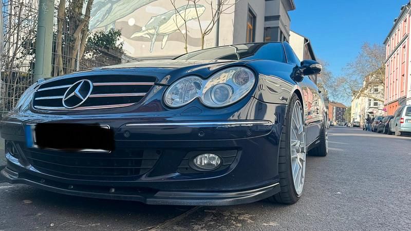 Gebraucht Mercedes CLK350 272 PS (200 kW) 2007 Blau Coupé