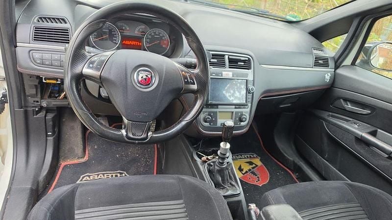 Gebraucht Abarth Grande Punto 155 PS (114 kW) 2008 Weiß Kleinwagen