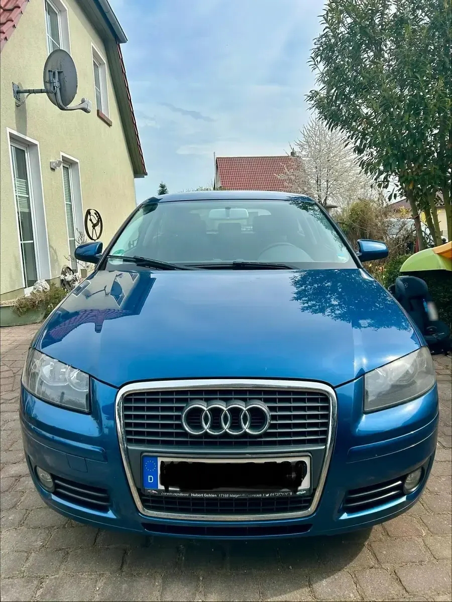 Gebraucht Audi A3 102 PS (75 kW) 2007 Blau Kleinwagen