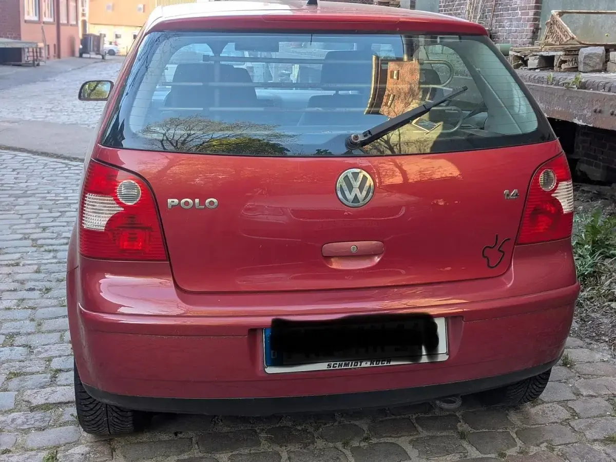 Gebraucht VW Polo 75 PS (55 kW) 2003 Rot Kleinwagen