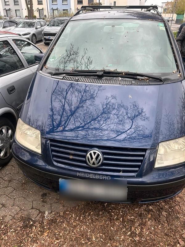 Gebraucht VW Sharan 131 PS (96 kW) 2003 Blau Van / Kleinbus