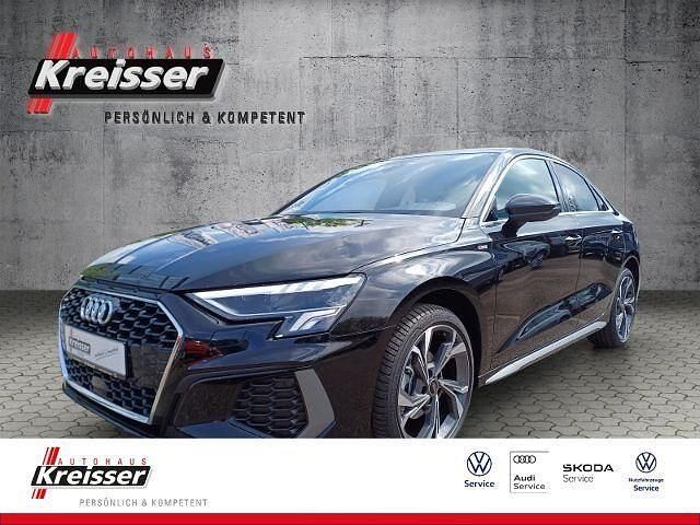 Schwarz Gebraucht 2024 Audi A3 S-Line Limousine | 34.770 € (Teuer) - Bild 1/4