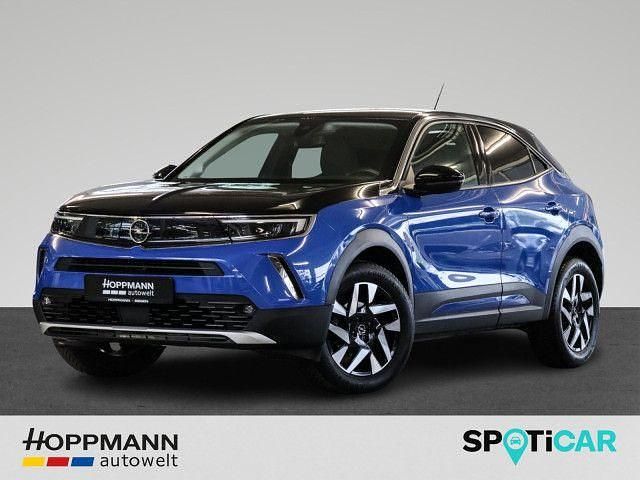 Perl blau (metallic) Gebraucht 2021 Opel Mokka Elegance SUV | 16.940 € (Fairer Preis) - Bild 1/4