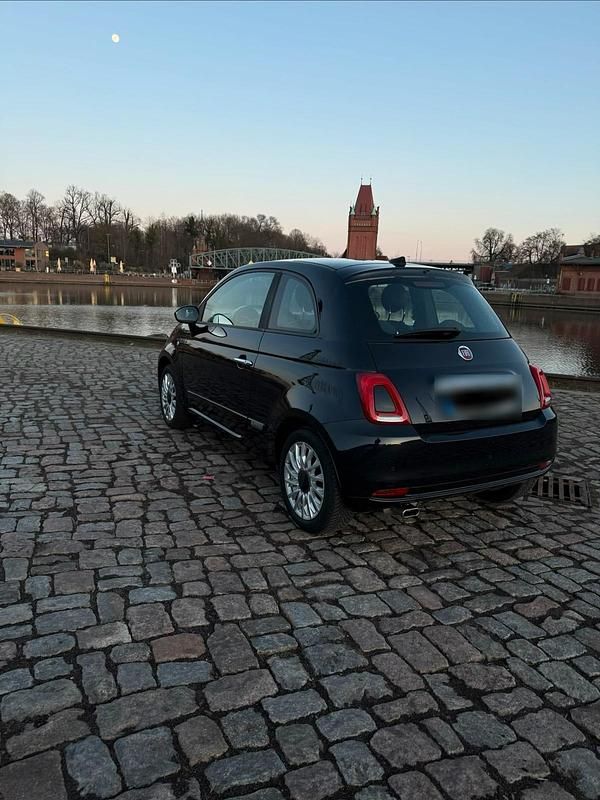 Gebraucht Fiat 500 Lounge 69 PS (50 kW) 2019 Schwarz Kleinwagen