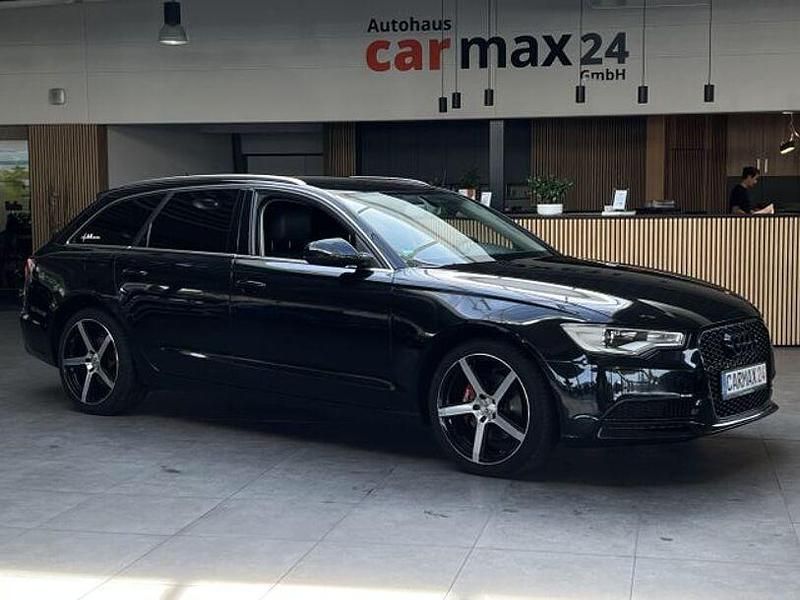 Schwarz Gebraucht 2014 Audi A6 Comfort Kombi | 12.740 € (Guter Preis) - Bild 1/3