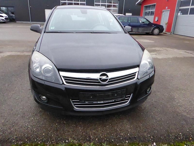 Schwarz Gebraucht 2008 Opel Astra Limousine | 950 € (Superpreis) - Bild 1/4