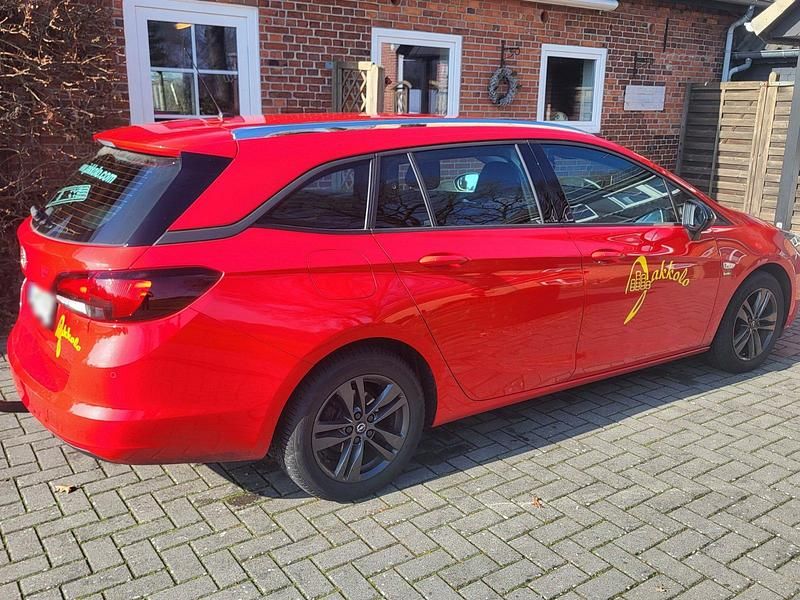 Gebraucht Opel Astra 122 PS (89 kW) 2020 Rot Kombi