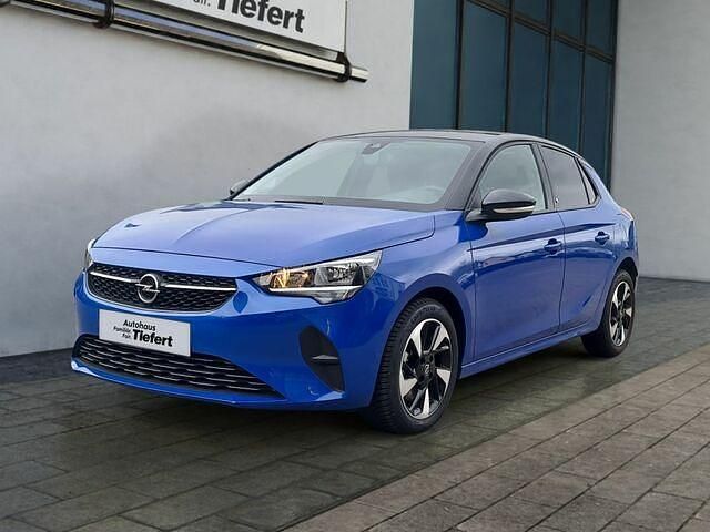 Nautic blau metallic (metallic) Gebraucht 2021 Opel Corsa-e Edition Kleinwagen | 15.500 € (Fairer Preis) - Bild 1/2