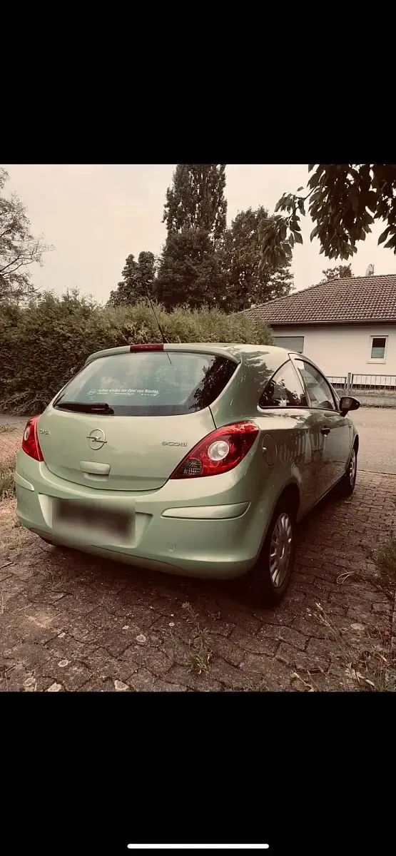 Gebraucht Opel Corsa 60 PS (44 kW) 2009 Grün Kleinwagen