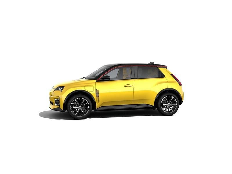 Neu Renault 5 E-Tech Iconic 89 kW (122 PS) 2025 Pop yellow, dach blackpearlschwarz (gelb) Limousine