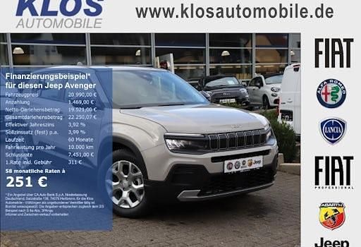 Gebraucht Jeep Avenger Altitude 101 PS (74 kW) 2024 Grau SUV