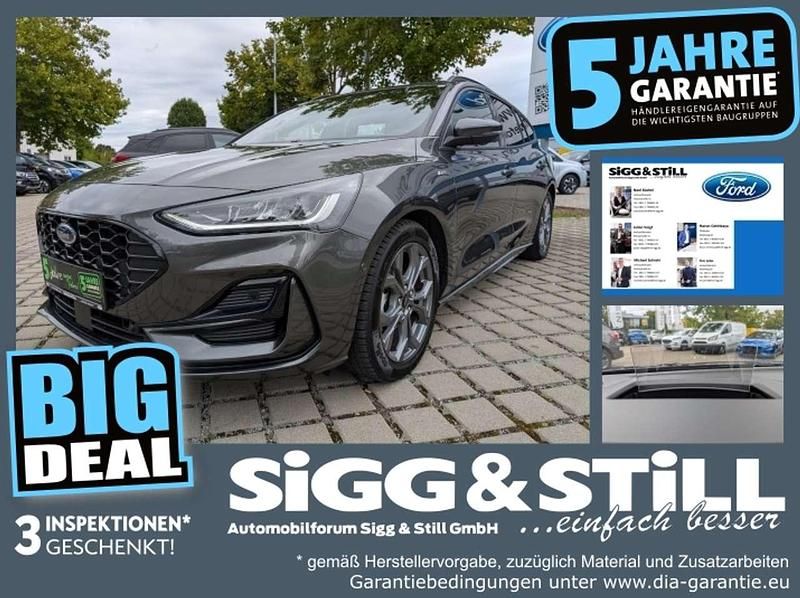 Magneticgrau (metallic) Gebraucht 2024 Ford Focus ST-Line Kombi | 24.750 € (Guter Preis) - Bild 1/4