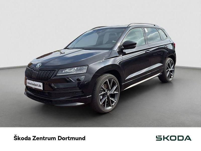 Schwarzmagic perleffekt Gebraucht 2021 Skoda Karoq SportLine SUV | 31.393 € (Fairer Preis) - Bild 1/4
