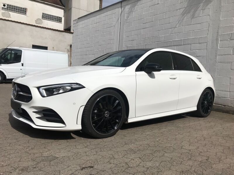 Gebraucht Mercedes A200 AMG line 163 PS (119 kW) 2017 Weiß Kleinwagen