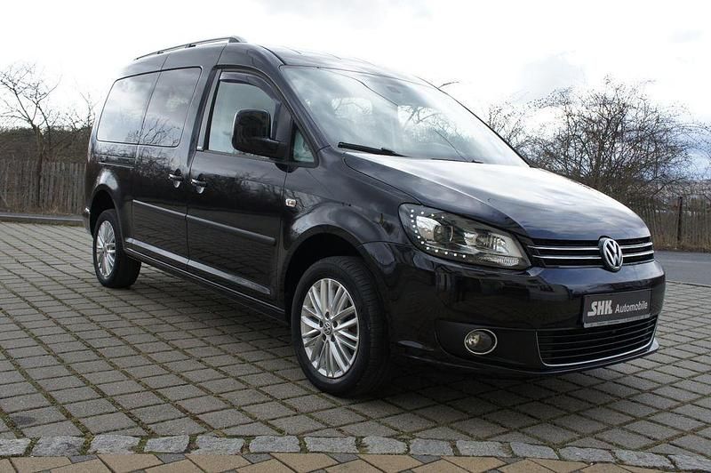 Gebraucht VW Caddy Maxi Cup 140 PS (102 kW) 2014 Schwarz Van / Kleinbus