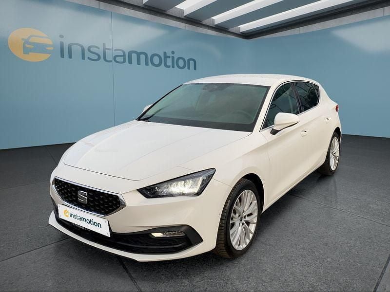 Usata Seat Leon 110 CV (80 kW) 2022 Bianco Utilitaria