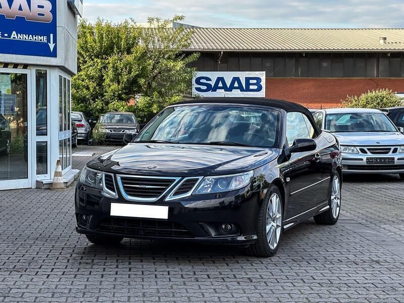 Schwarz Gebraucht 2008 Saab 9-3 Cabriolet Vector Cabrio | 15.000 € (Teuer) - Bild 1/4