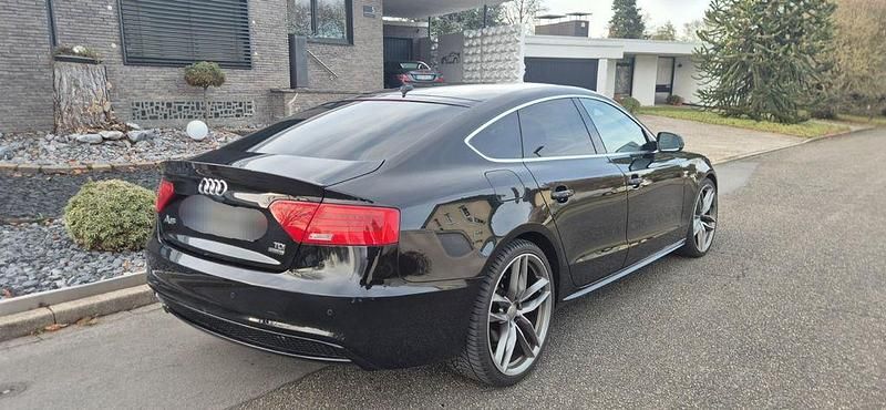 Gebraucht Audi A5 Sportback S-Line 190 PS (139 kW) 2017 Schwarz Kleinwagen
