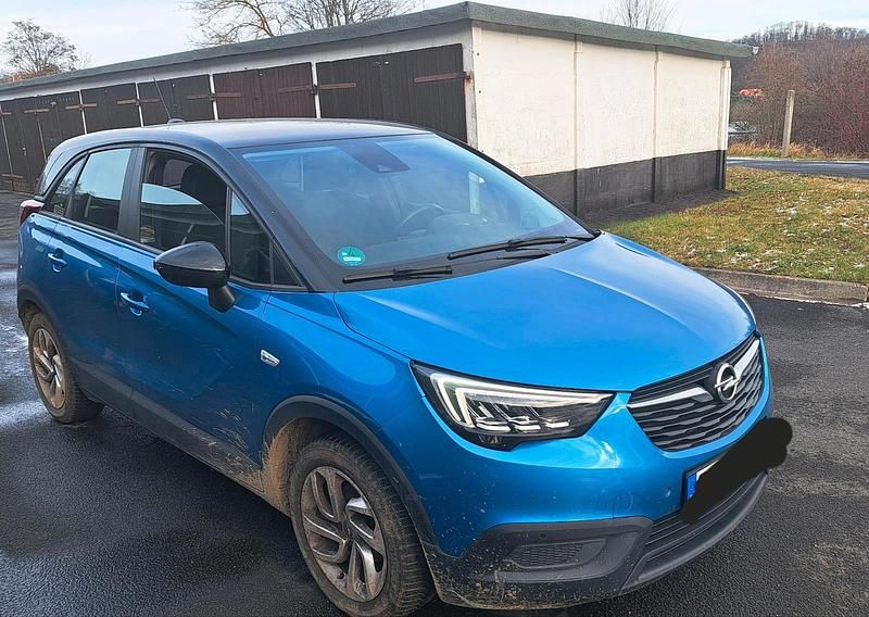 Gebraucht Opel Crossland X 82 PS (60 kW) 2018 Blau SUV