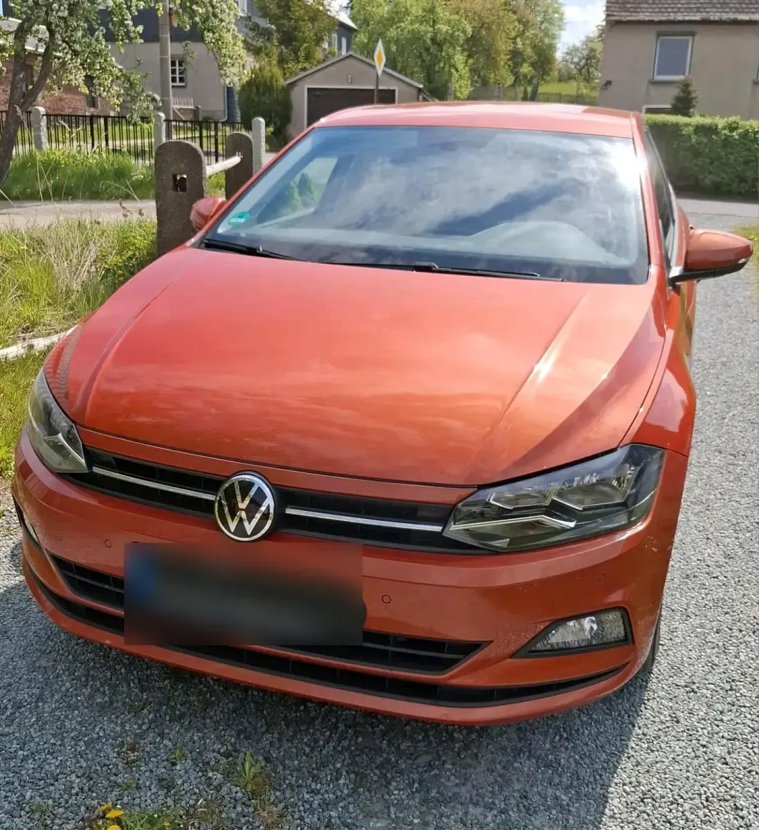 Gebraucht VW Polo United 95 PS (69 kW) 2020 Orange Kleinwagen