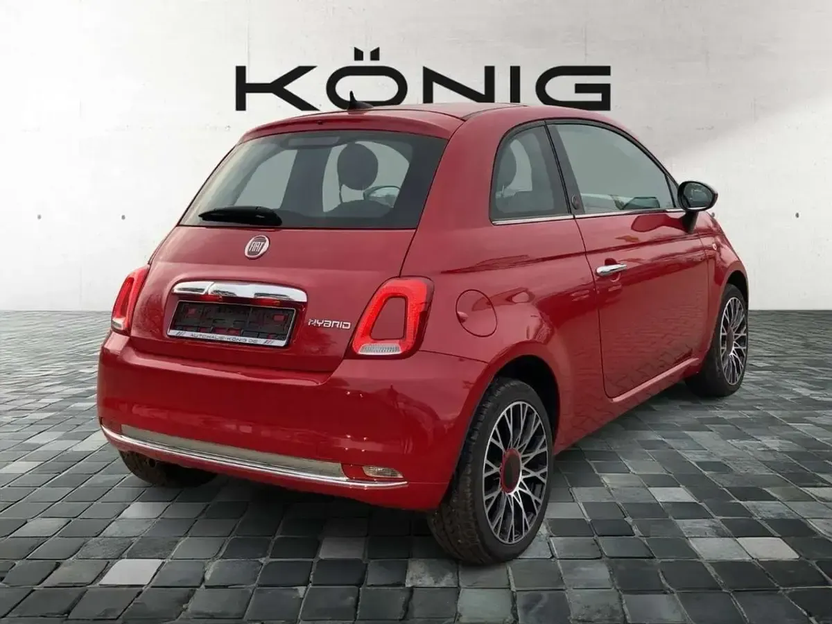 Gebraucht Fiat 500 Red 69 PS (50 kW) 2023 Passione rot Kleinwagen