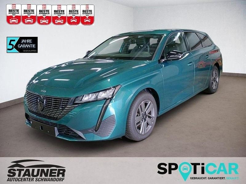 Avatar blau metallic (metallic) Gebraucht 2024 Peugeot 308 Allure Kombi | 21.980 € (Superpreis) - Bild 1/4