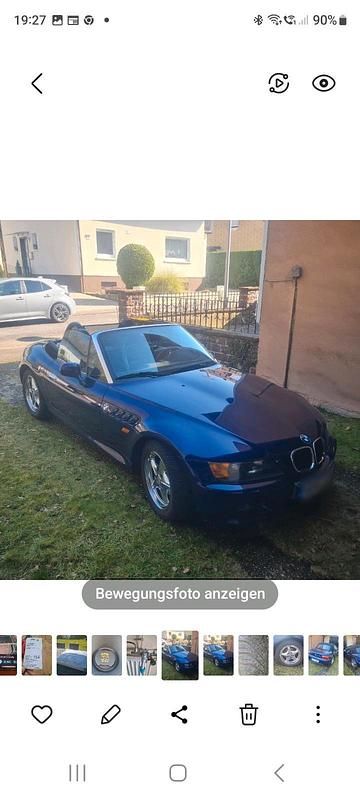 Gebraucht BMW Z3 118 PS (86 kW) 1998 Blau Cabrio