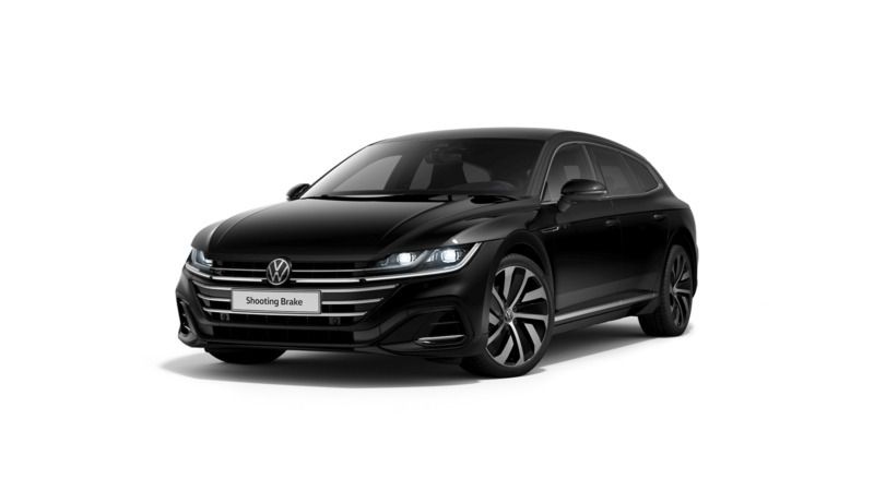Gebraucht VW Arteon R-line 200 PS (147 kW) 2021 Schwarz perleffekt Kombi