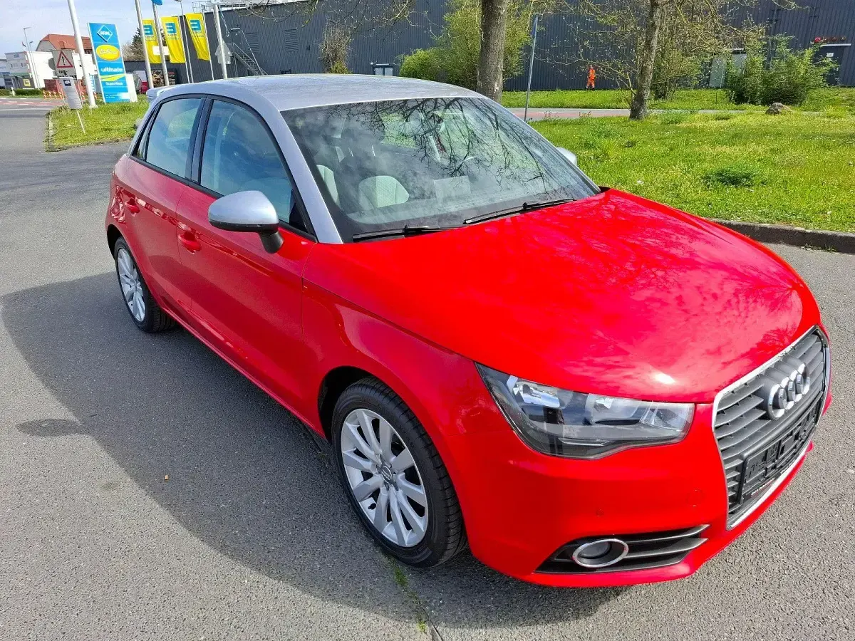 Brugt Audi A1 Ambition 140 HK (102 kW) 2014 Rød Hatchback