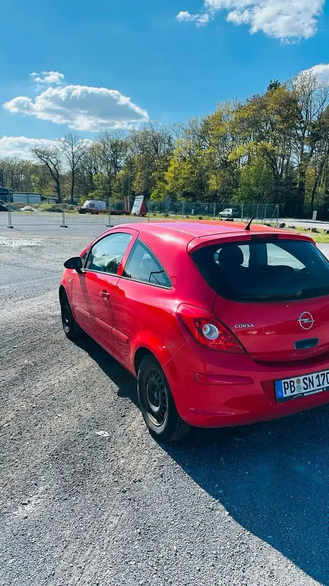 Gebraucht Opel Corsa 60 PS (44 kW) 2008 Rot Kleinwagen