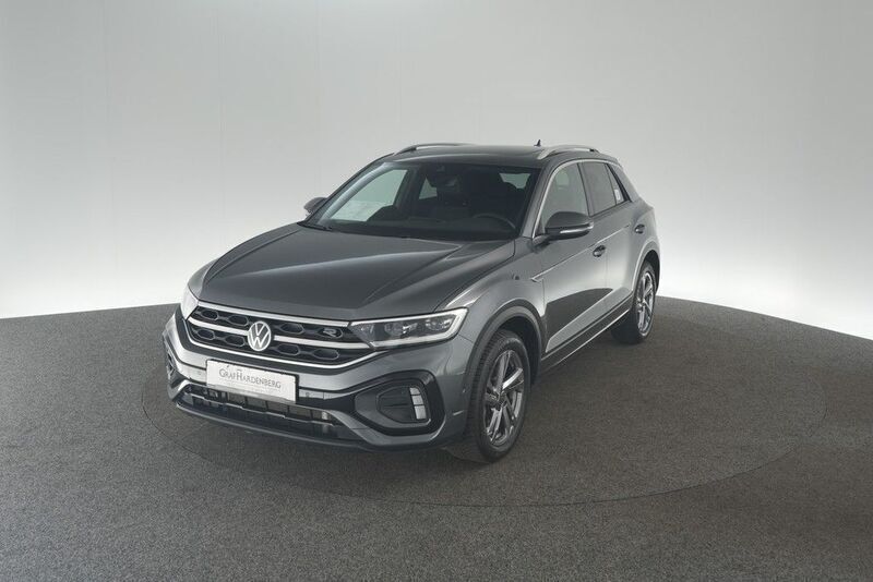 Grau Gebraucht 2024 VW T-Roc R-line SUV | 31.490 € (Fairer Preis) - Bild 1/4