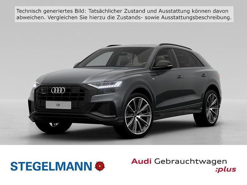 Daytonagrau perleffekt Gebraucht 2021 Audi Q8 Ambiente SUV | 62.590 € (Guter Preis) - Bild 1/4