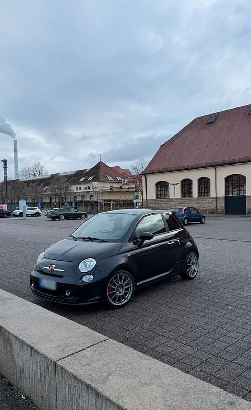 Gebraucht Abarth 500 135 PS (99 kW) 2010 Schwarz Kleinwagen