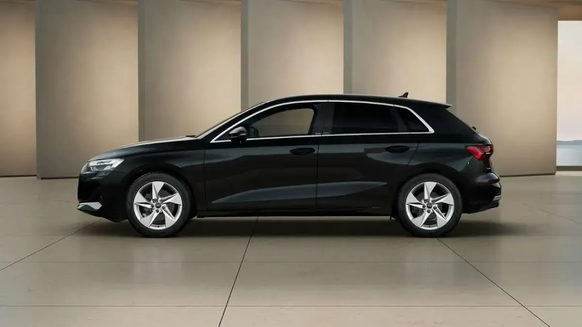 Nowe Audi A3 Advanced 116 KM (85 kW) 2026 Czarny Sedan/Limuzyna