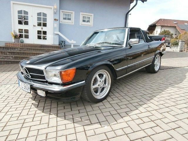 Gebraucht Mercedes 560 222 PS (163 kW) 1986 Schwarz Cabrio