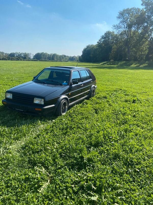 Schwarz Gebraucht 1989 VW Golf II Kleinwagen | 3.500 € - Bild 1/4