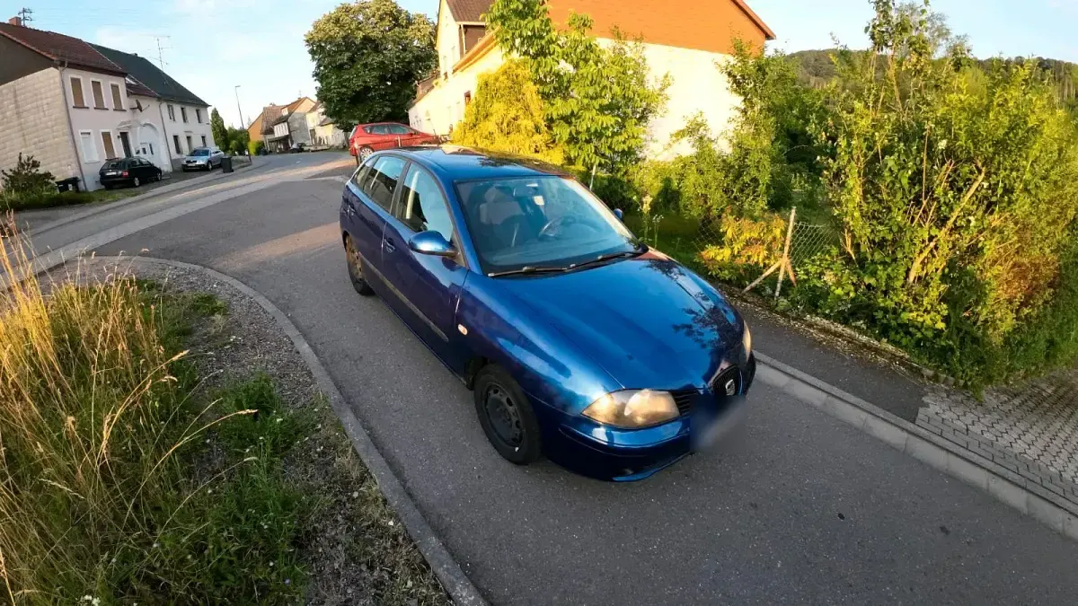 Gebraucht Seat Ibiza 75 PS (55 kW) 2005 Blau Kleinwagen
