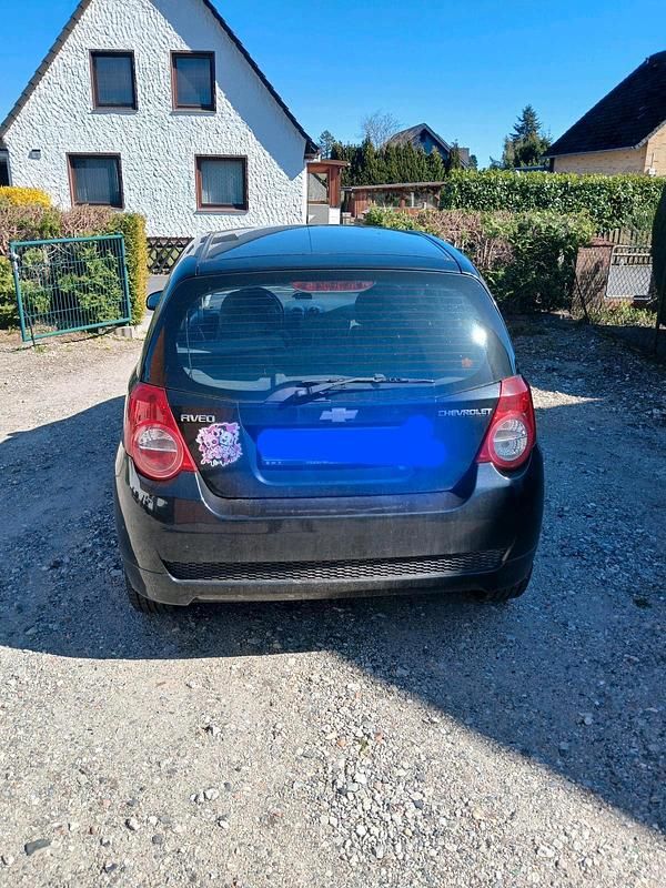Gebraucht Chevrolet Aveo 84 PS (61 kW) 2009 Schwarz Kleinwagen