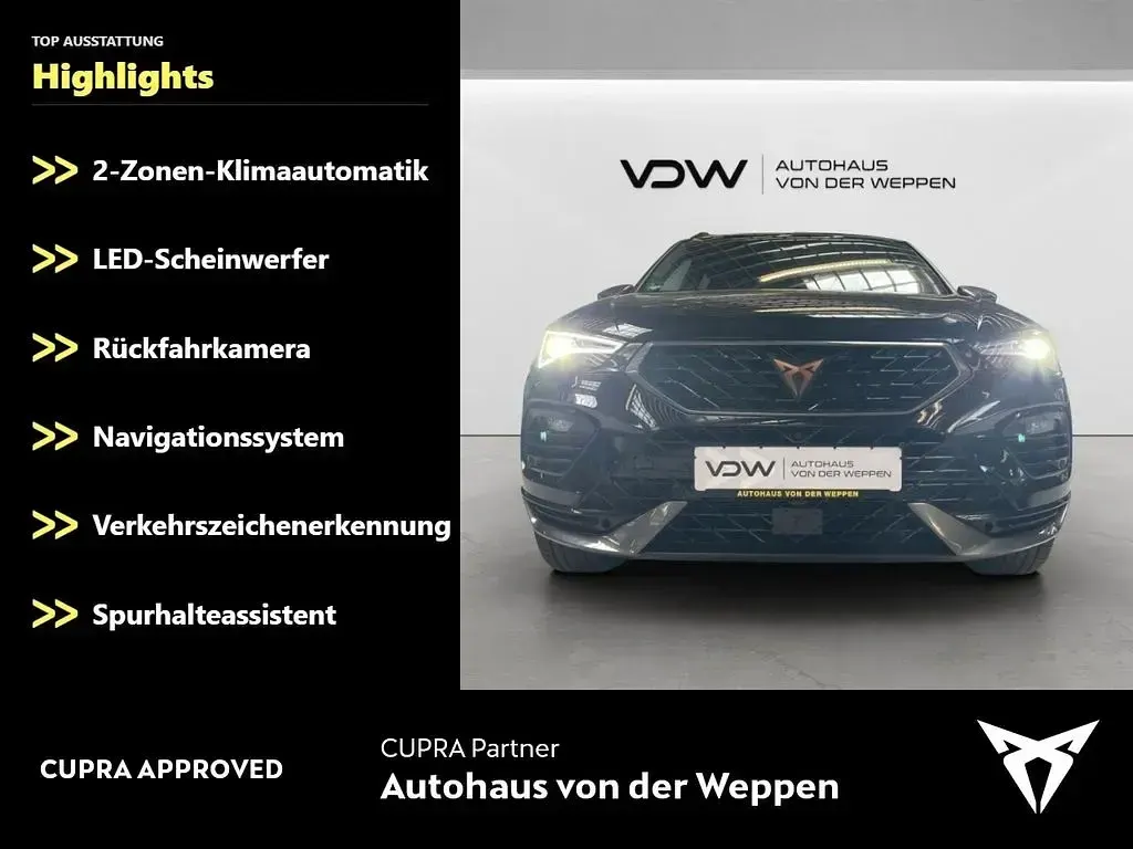 Gebraucht Cupra Ateca 190 PS (139 kW) 2024 Magic schwarz SUV