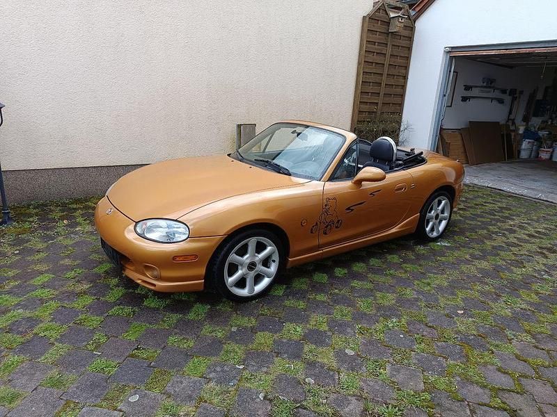 Second-hand Mazda MX5 110 CP (80 kW) 1997 Auriu Cabrio