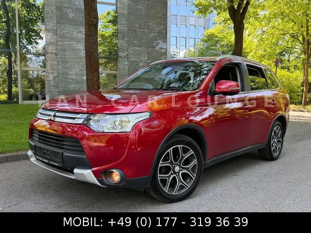 Gebraucht Mitsubishi Outlander 150 PS (110 kW) 2015 Rot SUV