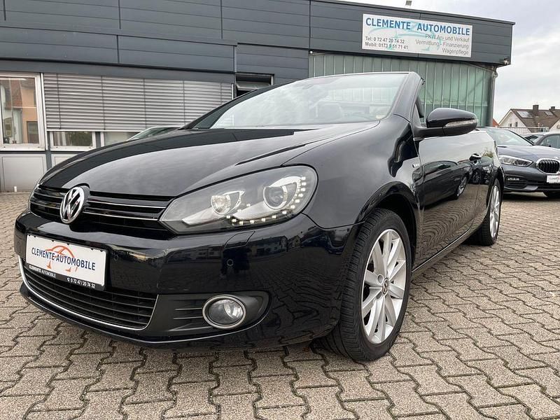 Gebraucht VW Golf Cabriolet Life 122 PS (89 kW) 2013 Schwarz Cabrio