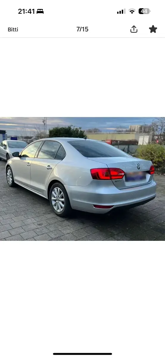 Gebraucht VW Jetta 105 PS (77 kW) 2012 Silber Limousine
