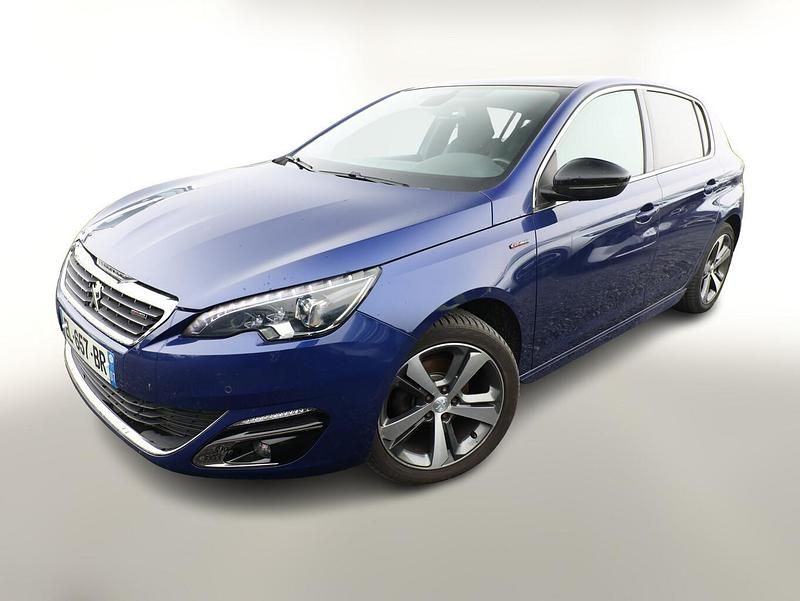 Blau metallic Gebraucht 2017 Peugeot 308 Allure | 12.400 € (Fairer Preis) - Bild 1/4