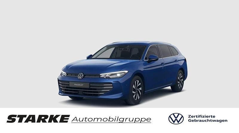Blau Gebraucht 2025 VW Passat Business Kombi | 39.430 € (Superpreis) - Bild 1/4