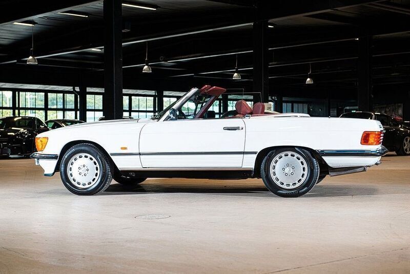 Gebraucht Mercedes SL300 188 PS (138 kW) 1988 Weiß Cabrio