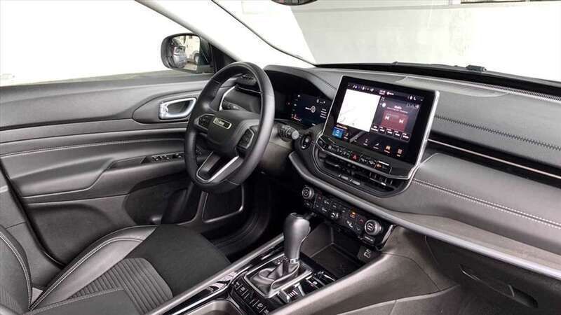 Gebraucht Jeep Compass Limited 190 PS (139 kW) 2022 Silber / glaciersilver / metallic SUV