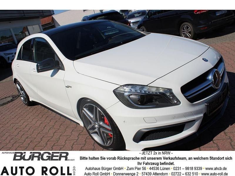 Gebraucht Mercedes A45 AMG AMG 360 PS (264 kW) 2014 Calcitweiss  unilack Limousine