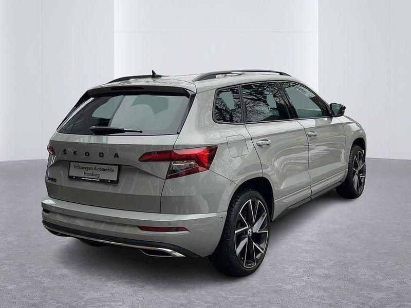 Gebraucht Skoda Karoq SportLine 150 PS (110 kW) 2021 Stahlgrau SUV
